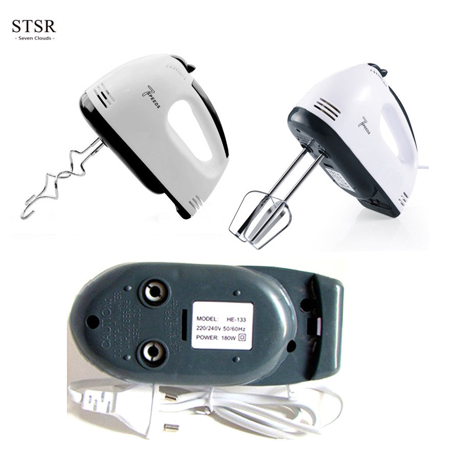 2025 New 7 Speed Electric Hand Egg Beater Automatic Mixer Machine Blender Whisk Kitchen Appliances
