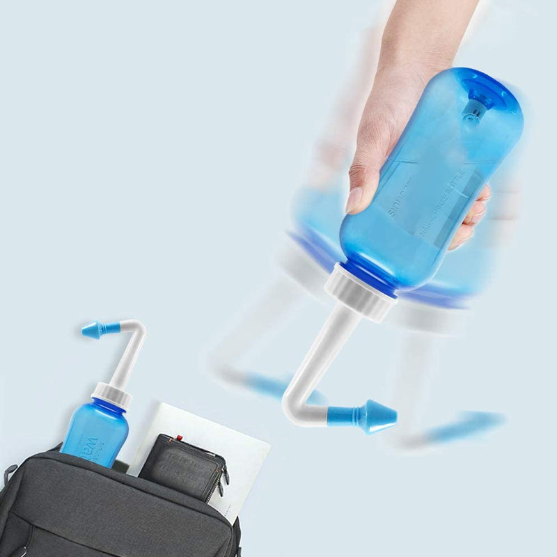 Nasal Irrigator Nose Cleaner 300ml 500ml Nasal Irrigator Nasal Wash Salt Neti Pot Avoid Alle+rgic Rhinitis Sinusitis Cure Adult Children Therapy