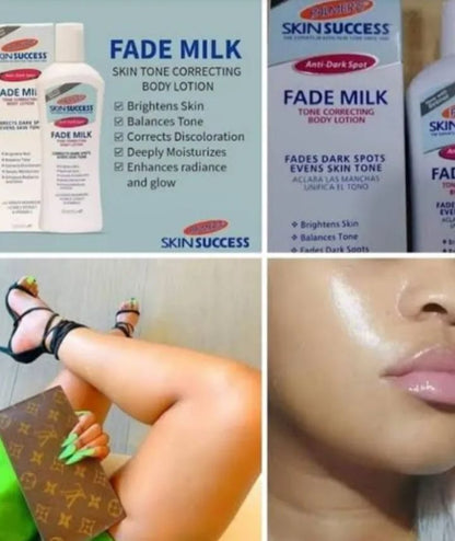 Palmers skin success body lotion Even tone Fade Milk with Vitamin E and Alpha Hydroxy Anti dark spot fade tone correcting lotion