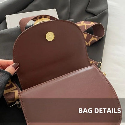 Mateamoda Elegant Saddle Crossbody Bag