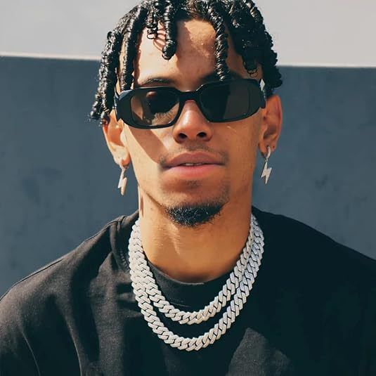 1pcs luxury chain jewelry 14mm miami cuban chain link necklace or bracelet rapper hip hop dangles men /women bling ice chains necklace men fashion jewelry accessories gift for friend