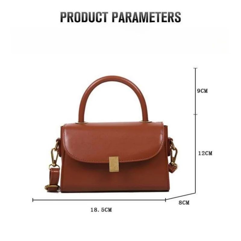 Mateamoda Solid Color Sling Bag Crossbody Bag