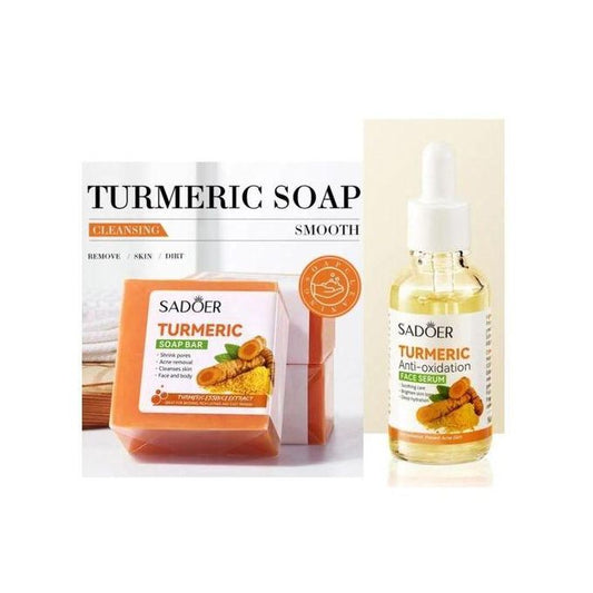 Tumeric Soap + Tumeric Serum