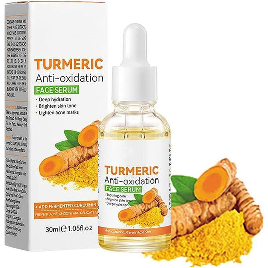 Turmeric Anti Oxidation Serum, Anti Oxidation Face Serum, Turmeric Repair Serum, Moisturizing & Firming Antioxidant Reduces Fine Lines, Blemishes,...