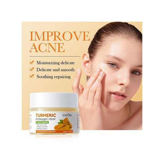 TURMERIC Antioxygen repair face cream deep moisturizing Soothing oil control anti acne