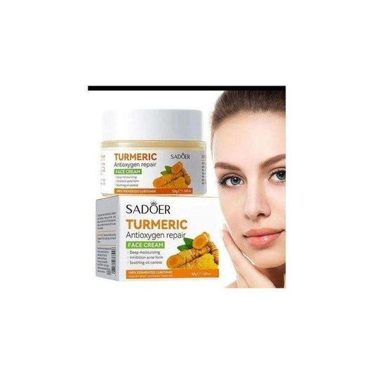 Turmeric Cream, Tumeric Cream Anti Oxidation, Face Cream For Deep Moisturizing akin to Vitamin C, Prevents Acnes, Oil Control and Soothing, skin...