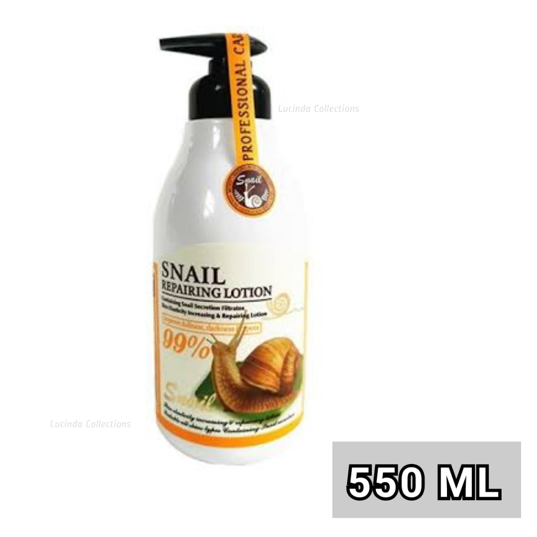 Fruit of the Wokali Snail Repairing Lotion, 550 ML - Skin Regeneration Elasticity Improve Dullness. dark Spots Professional Care