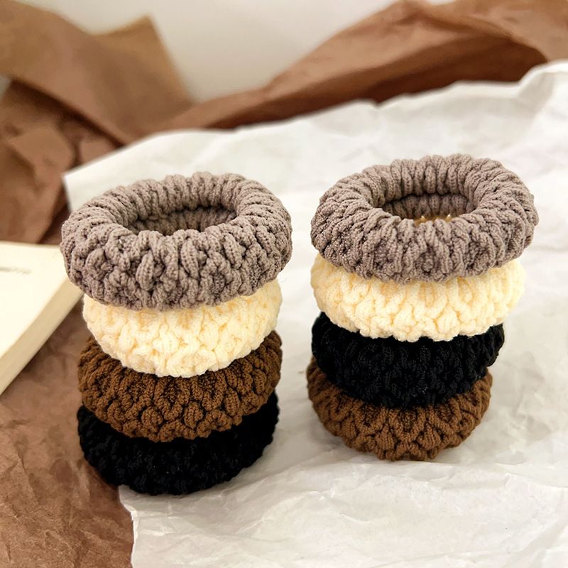 10 PCS/Set Widening And Thickening Upgraded Version Of Hair Ring Rubber Band For Women With High Elastic Durable Headband Without Damaging Hair Fashion Rubber Band