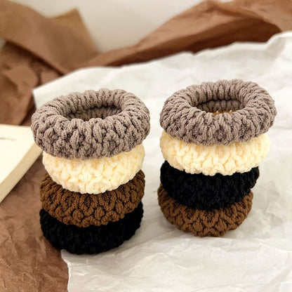 10 PCS/Set Widening And Thickening Upgraded Version Of Hair Ring Rubber Band For Women With High Elastic Durable Headband Without Damaging Hair Fashion Rubber Band