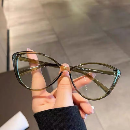 Women's Retro Cat Eye Anti Blue Light Glasses Anti Blue Light Gaming Glasses Computer Office Glasses Used For Daily Decorative Wear Or Eye Protection