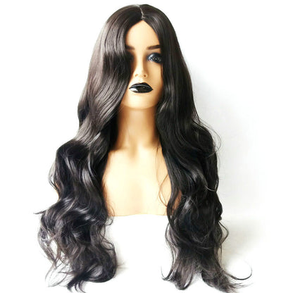 Glueless Women Wigs Human Hair Body Wave Wig Black Long Curly Ladies Hair For Women Gift