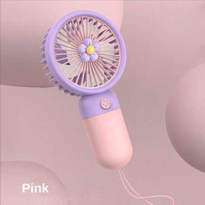 USB rechargeable Handheld fan Mini flower Hand-held fan fashion Hand held fan portable Mini handy Fan
