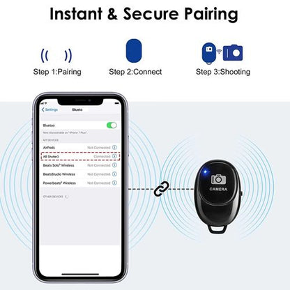 Tripod For Phone Flexible Sponge Octopus Mini Tripod For IPhone Mini Camera Tripod Phone Holder Clip Stand, Mini Bluetooth-compatible Remote Control Button Wireless Controller Self-Timer Camera Stick