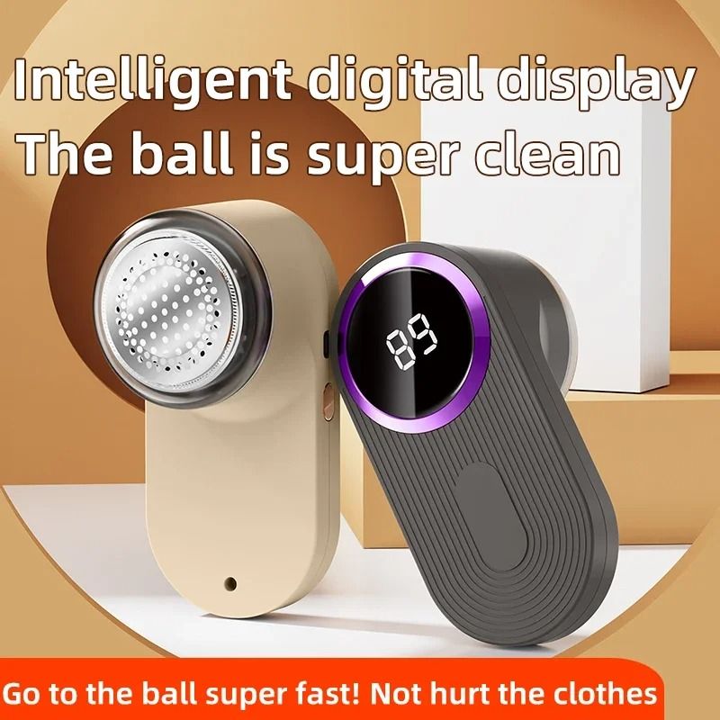 Lint Remover for Clothing LED Digital Electric Lint Removal Pellet Fluff Remover USB Rechargeable Fuzz Fabric Shaver Sweater