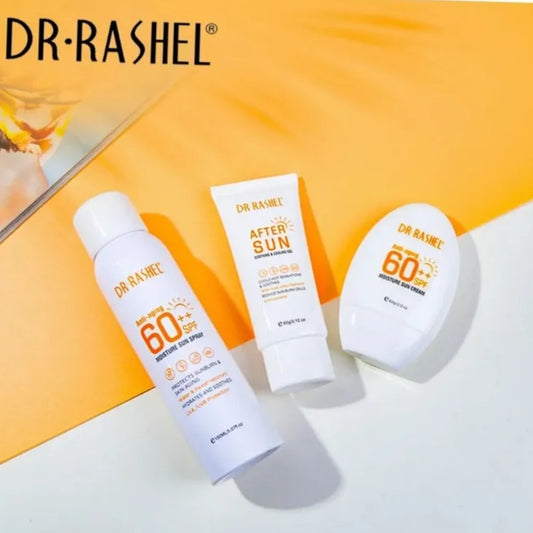 Dr. Rashel Anti-aging 60++ SPF Sun Protection Moisture Spray , After sun and Sun cream White Moisture sun spray