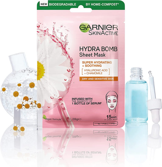 Garnier Skin Active Hydrabomb Chamomile Tissue Face Mask
