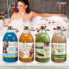 Icy Mint Shower Gel Dr Meinaier Cooling Mint & Vitamin C Body Wash 2000 ml – Refreshing Cleansing Gel to Invigorate, Hydrate & Tone Skin with Antioxidants