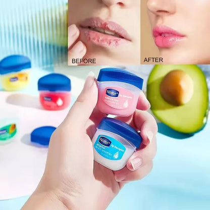 Vaseline Lip Balm Moisturizing Lipstick Base Moisturizer Makeup Natural Plant Anti-Cracking Lip Care Petroleum Jelly Lip Balm