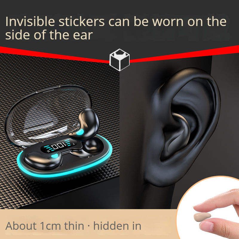 TWS Wireless Sleep earphones Bluetooth Earphone earpods Earphone Bluetooth V5.0 Touch Control for all Smart phone