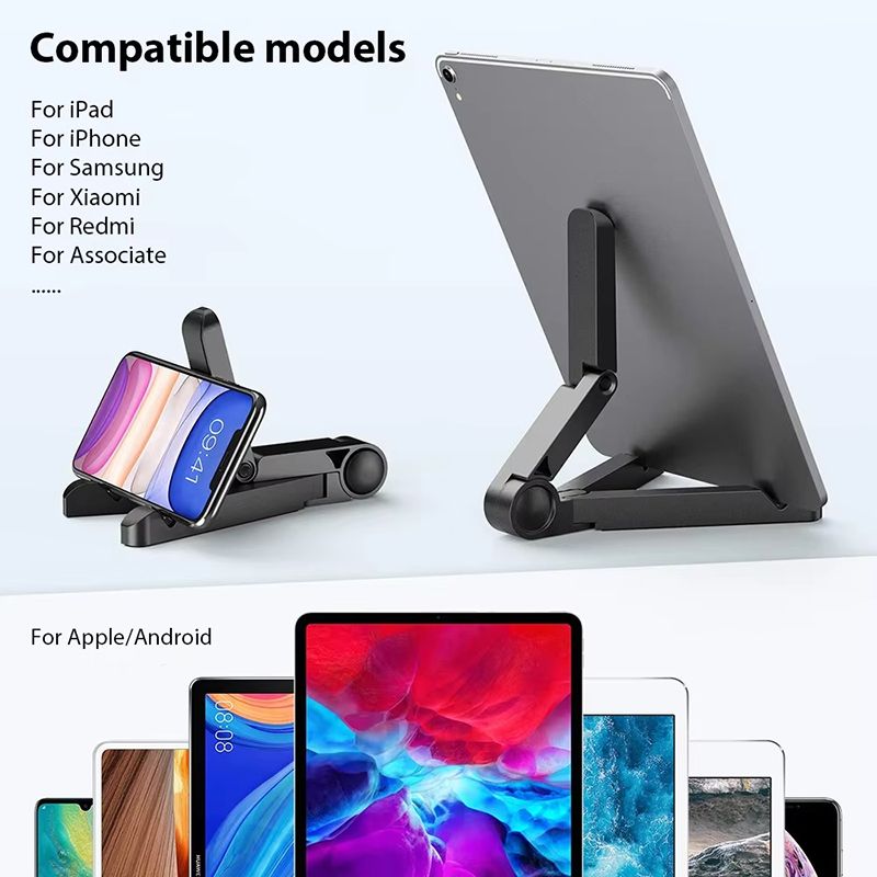 Mounts Foldable Stands Tablet Holder Phone Desktop Mount Tripods Phones Tripods Suitable for all smartphones and tablets