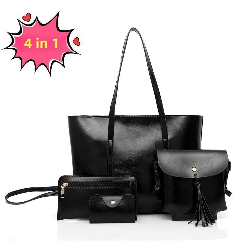 4 PCS/Serts Bags Women Handbags For Women Bags Ladies Bags Crossbody Bags Shoulder Bags Purse Wallet Classic Elegant On Sale Discount
