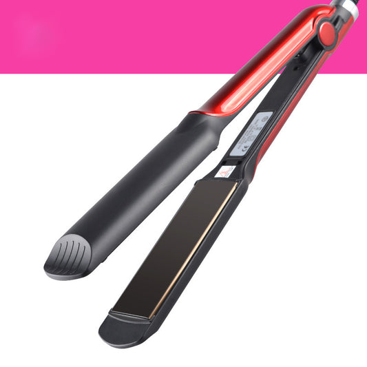 Professional Hair Straightener Titanium Porttable Fashion Style Plate Perm Flat Hair Iron Wet / Dry Wide Plates Fast Heating Hair Styling
