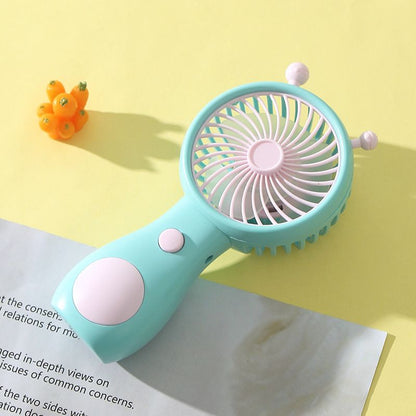 Snail fan USB rechargeble Handheld fan Mini Hand-held fan fashion Hand held fan portable Mini handy Fan