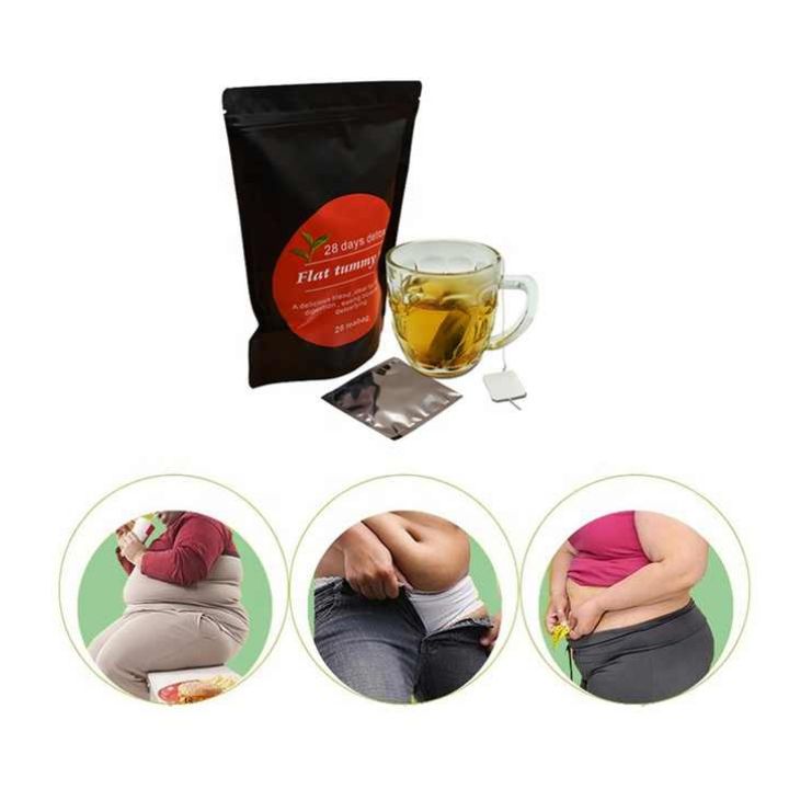 28 Days Detox Flat Tummy Tea for Weight Loss Slimming Fat Burn Body Cleanse Tea Bags - Wins Town