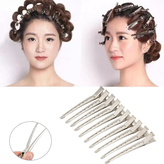 12 Pcs Hair Clips Headwear Stainless Hairdressing Clips Clamp Salon Hairpins DIY Hairs Styling Tools Hairpin Girls Fashion