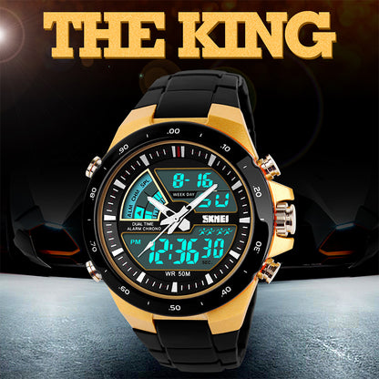 Skmei Men Sport Watches Military Casual Sports Men's Watch Quartz watch Waterproof Silicone Clock Male Shock