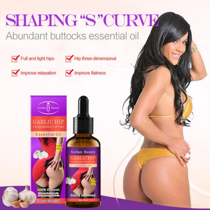 Aichun Beauty Garlic Hip Enlargement Lifting Essential Oil Butt & Hips Lift Up Ass Buttocks Enhancing Big Butt Firm Figure Enlarging Essential Oil