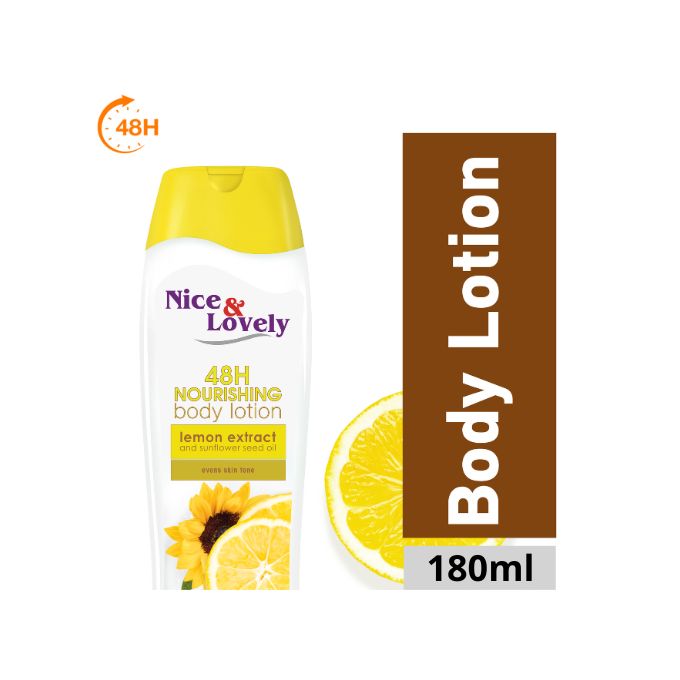 Nice & Lovely Lemon Extract Lotion – 180ml