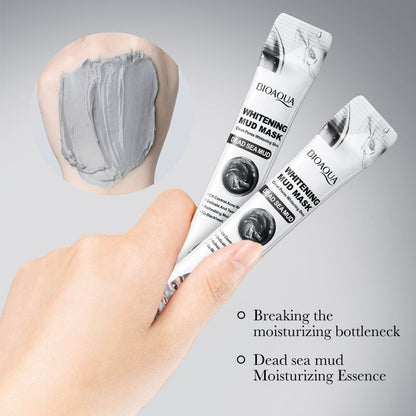 7pcs BIOAQUA Deep Mineral Dead Sea Facial Mask Sheet Moisture Mud Mask Face Care Skin Care Set Acne Sunscreen Pores Moisturizing Oil-control Anti-aging Replenishment Facia Product