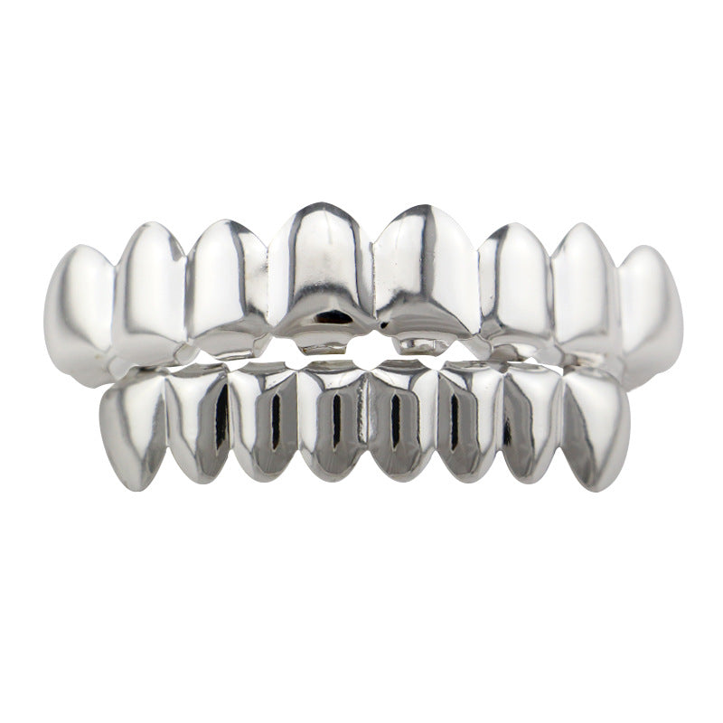 rapper teeth grillz dental mouth tooth grillz set hip hop tooth cap/caps grillz tooth hiphop rapper jewelry for men women fashion accessories costume/halloween party cosplay grillzs hip hop teeth