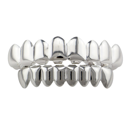 rapper teeth grillz dental mouth tooth grillz set hip hop tooth cap/caps grillz tooth hiphop rapper jewelry for men women fashion accessories costume/halloween party cosplay grillzs hip hop teeth