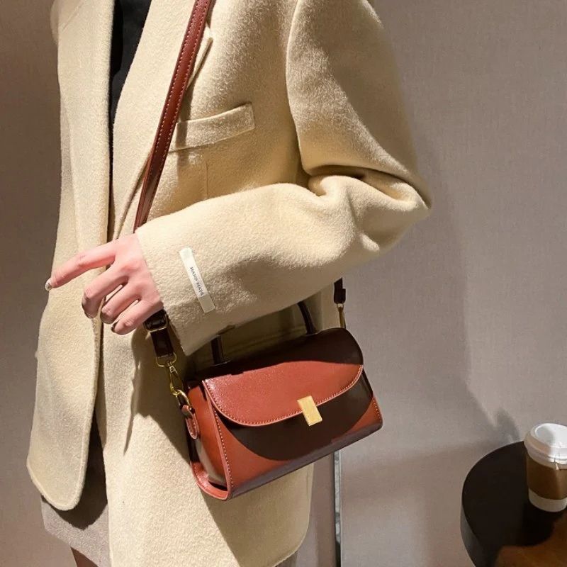 Mateamoda Solid Color Sling Bag Crossbody Bag