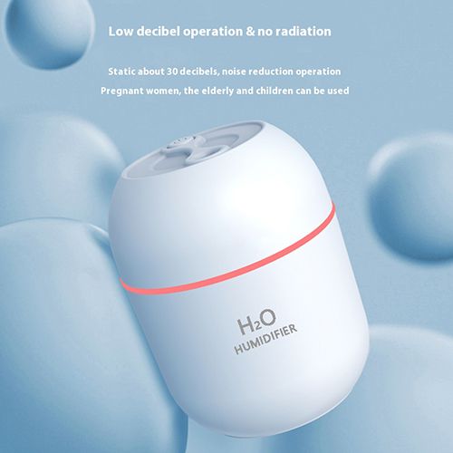 Air Humidifier Cute Aroma Diffuser With LED Night Light Cool Mist Humidifiers For Bedroom Home Car Plants Purifier Humificador Home Appliances