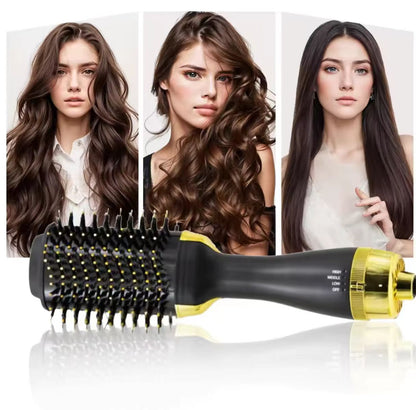 Pro One Step Hair Dryer Hair Comb Brush Volumizer Hair Straightener Hot Air Curling Iron Rotating Hair Rollers Straightening Irons