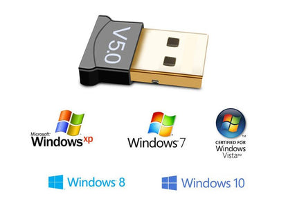 USB Bluetooth 5.0 Adapter Bluetooth Receiver Transmitter Wireless Audio Bluetooth Dongle for Computer PC Laptop Phone Tablet Printer Headphone Speaker Wireless Mouse Keyboard Music