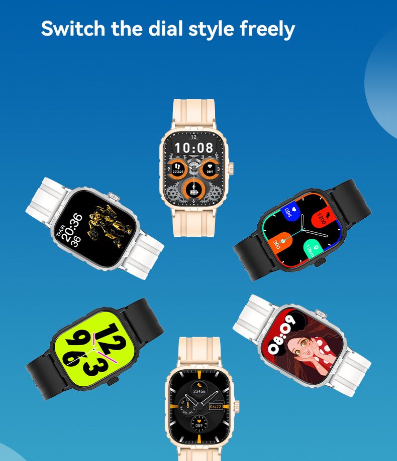 New Smart Watch Bluetooth Call Men And Women Outdoor Sports Smartwatch Digital Watch Heart Rate Blood Pressure Monitoring Fitness Bracelet Multiple Sports Modes