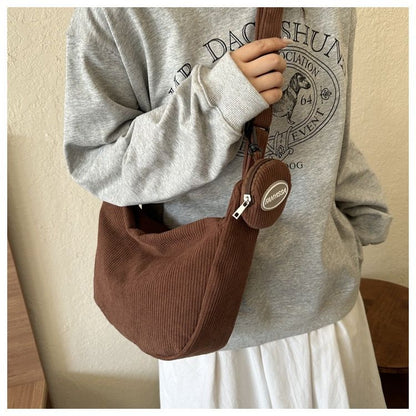 2PCS Women Shoulder Bag Messenger Bag Girl Casual Handbag Ladies Bags Fast Delivery Within 1-5 Days
