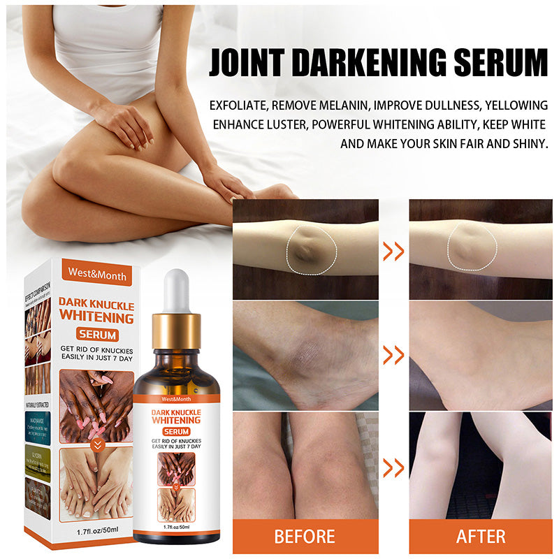Dark Knuckle Whitening Serum Skin Brightening Oil Dark Spots Removal Body Bleaching Serum Skin Care Kit