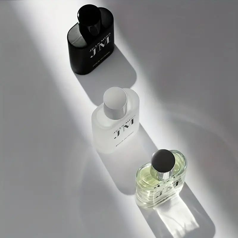 3PCS Men's Perfume Set Floral Woody Notes Refreshing And Long Lasting Elegant Fragrance Perfume Gift Box For Dating And Daily Life Perfect Gift For Him