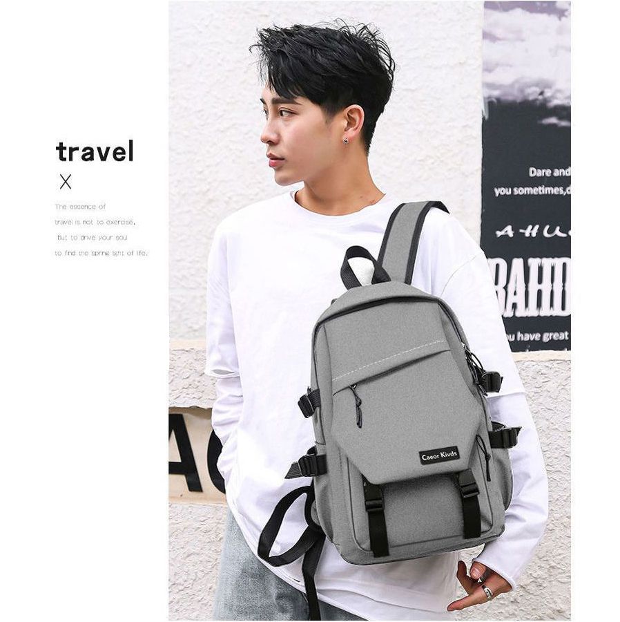 2in1 backpack bag+chest bag Student backpack Laptop Bag Travel bag schoolbag phone bag