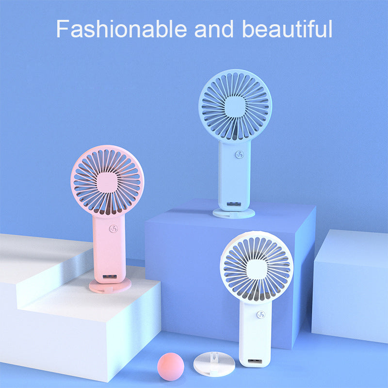 USB rechargeable Handheld fan Mini Hand-held fan fashion Hand held fan portable Mini handy Fan Mini Fan with 3 Speeds