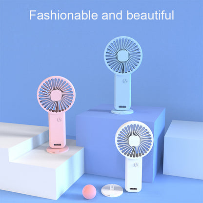 USB rechargeable Handheld fan Mini Hand-held fan fashion Hand held fan portable Mini handy Fan Mini Fan with 3 Speeds
