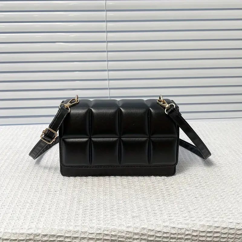 New Arrivals High Quality Square Women's Bag Small Square Bag Hand-held Cross-body Single Shoulder Bag.
