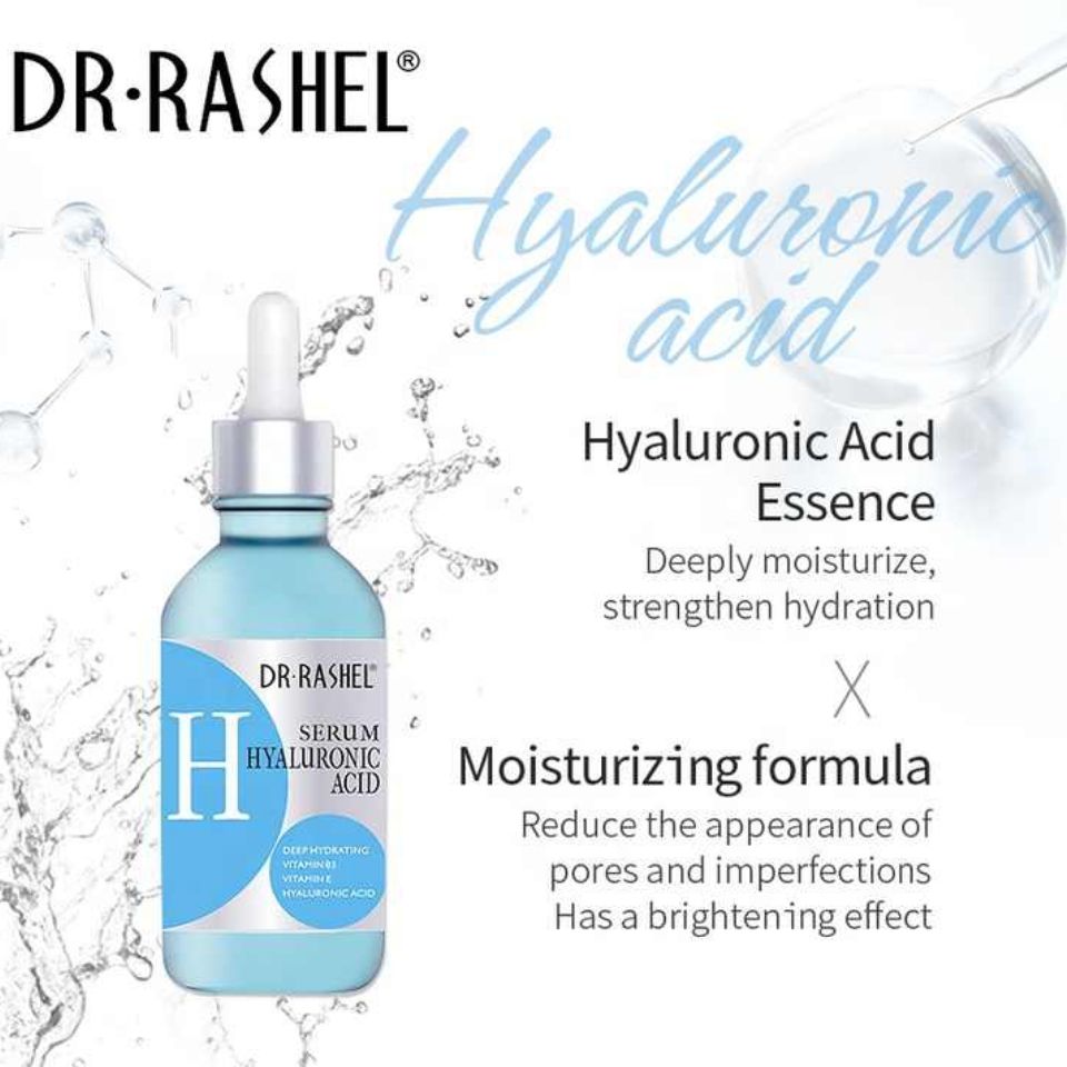 Dr Rashel 3 in 1 Vitamin C , Retinol & Hyaluronic Acid Complete Facial Serum Moisturizing Repair Skin Care Set