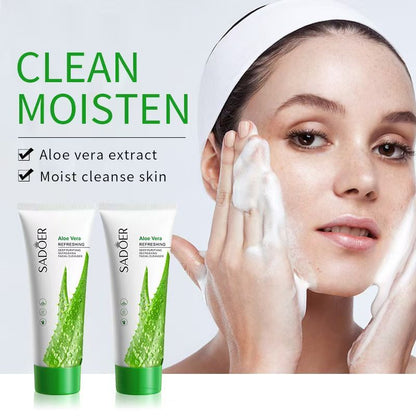 Facial cleanser SADOER rose cleanser 100g deep cleanser moisturizing skin brightening cleanser facial cleanser