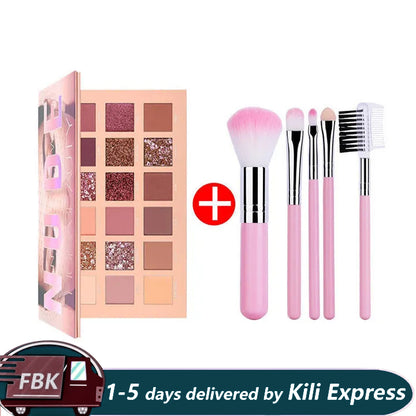 Hot Sale 18 Colors Waterproof Eye Shadow Powder Eyeshadow Cosmetic Makeup Profissional Paletas Makeup Kit